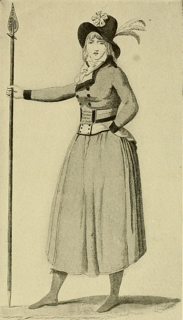 An illustration from Symbol and satire in the French Revolution, 1912, leaf 120