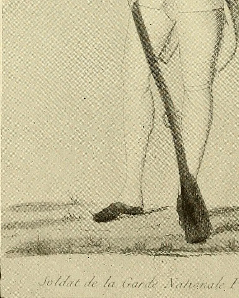 An illustration from Symbol and satire in the French Revolution, 1912, leaf 127