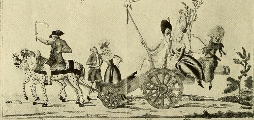 An illustration from Symbol and satire in the French Revolution, 1912, leaf 143