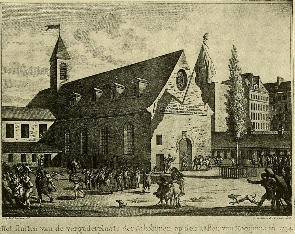 An illustration from Symbol and satire in the French Revolution, 1912, leaf 152