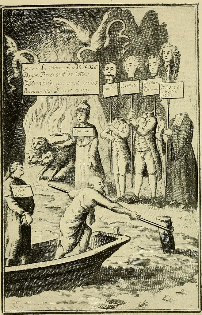 An illustration from Symbol and satire in the French Revolution, 1912, leaf 162