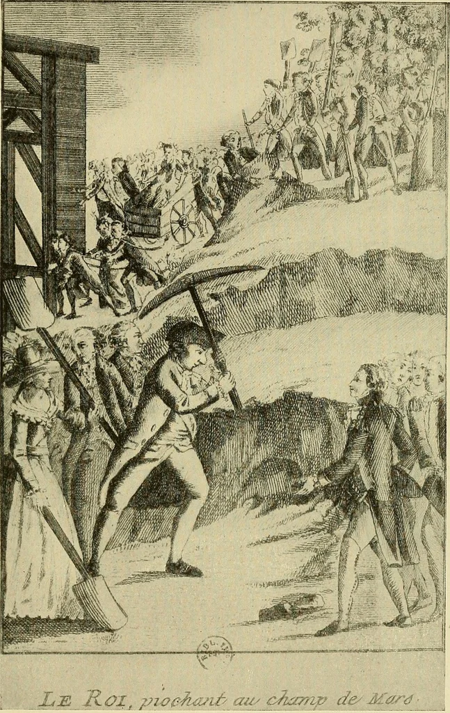 An illustration from Symbol and satire in the French Revolution, 1912, leaf 174
