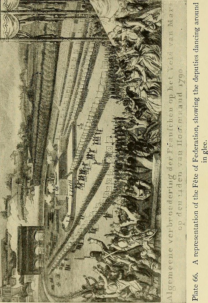 An illustration from Symbol and satire in the French Revolution, 1912, leaf 180
