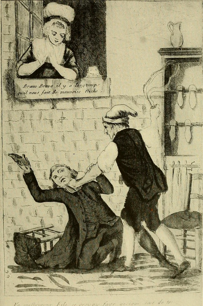 An illustration from Symbol and satire in the French Revolution, 1912, leaf 190