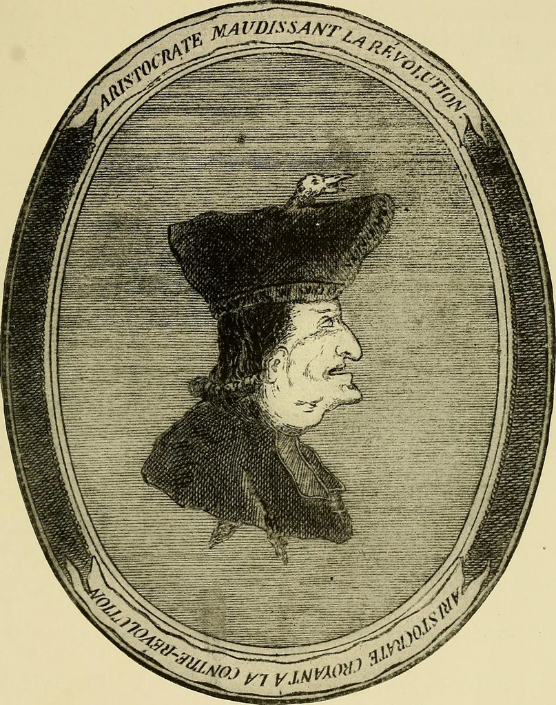 An illustration from Symbol and satire in the French Revolution, 1912, leaf 196