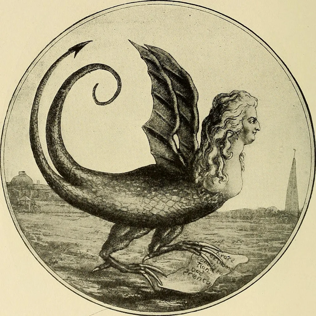 An illustration from Symbol and satire in the French Revolution, 1912, leaf 197