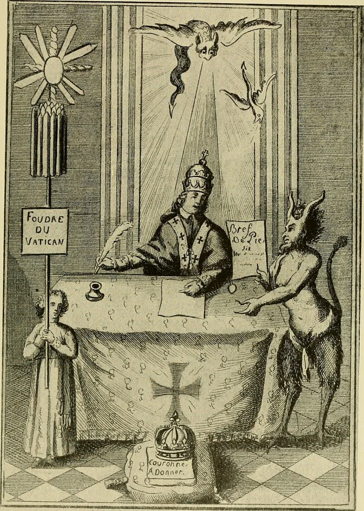 An illustration from Symbol and satire in the French Revolution, 1912, leaf 200