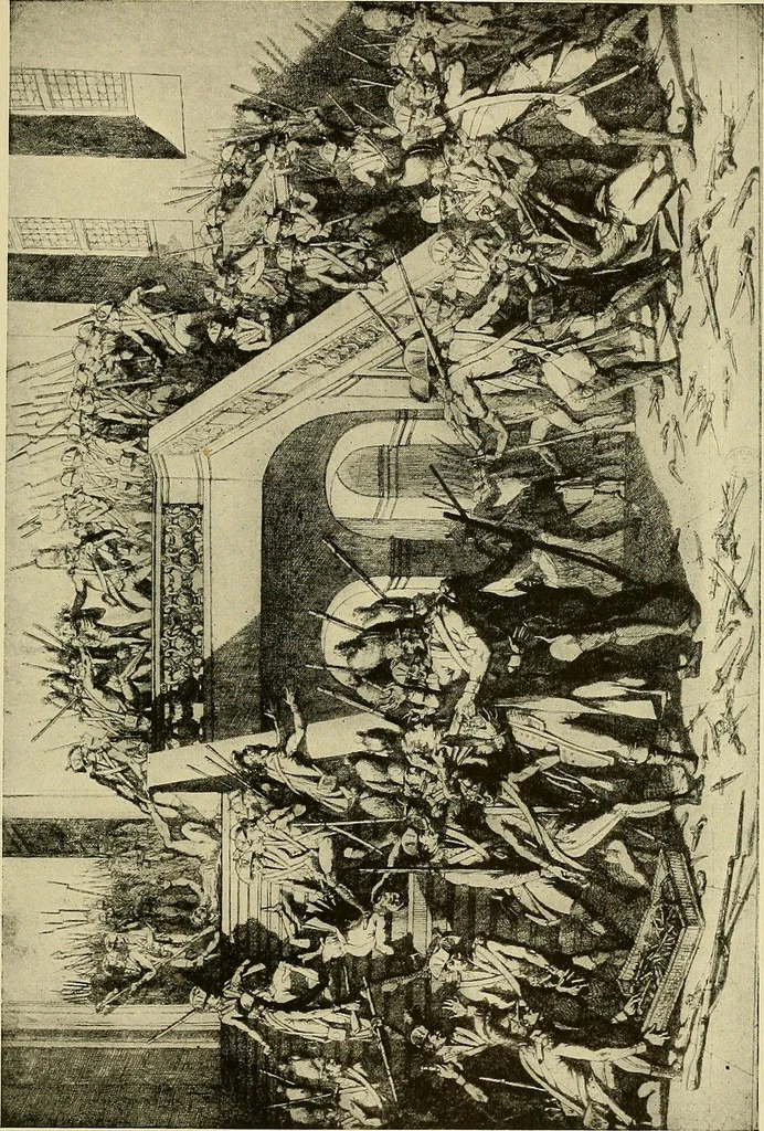 An illustration from Symbol and satire in the French Revolution, 1912, leaf 204