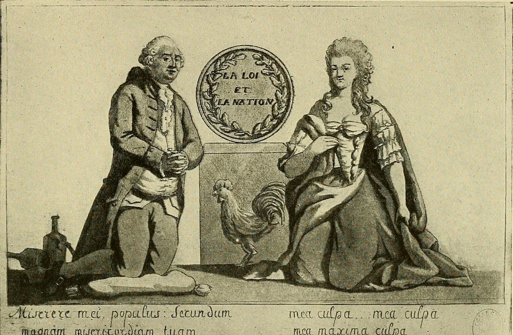 An illustration from Symbol and satire in the French Revolution, 1912, leaf 228