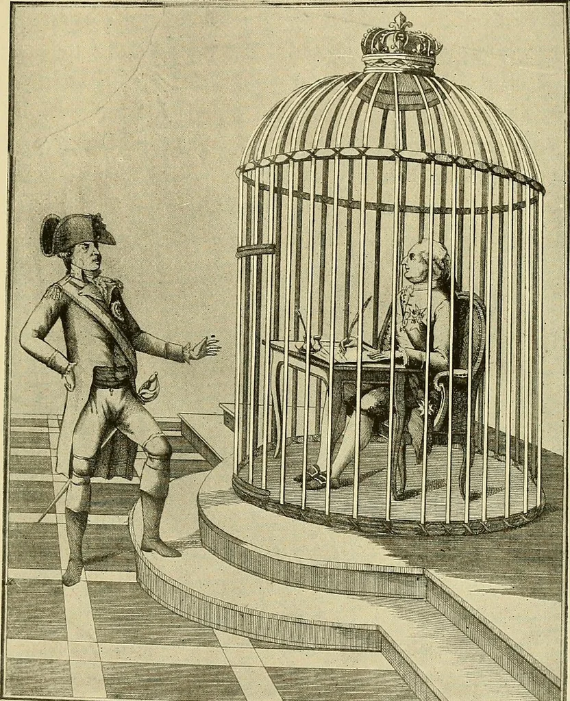 An illustration from Symbol and satire in the French Revolution, 1912, leaf 240