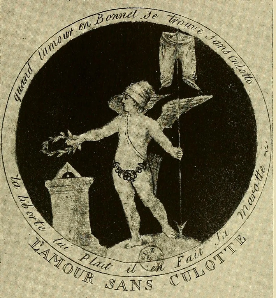 An illustration from Symbol and satire in the French Revolution, 1912, leaf 270