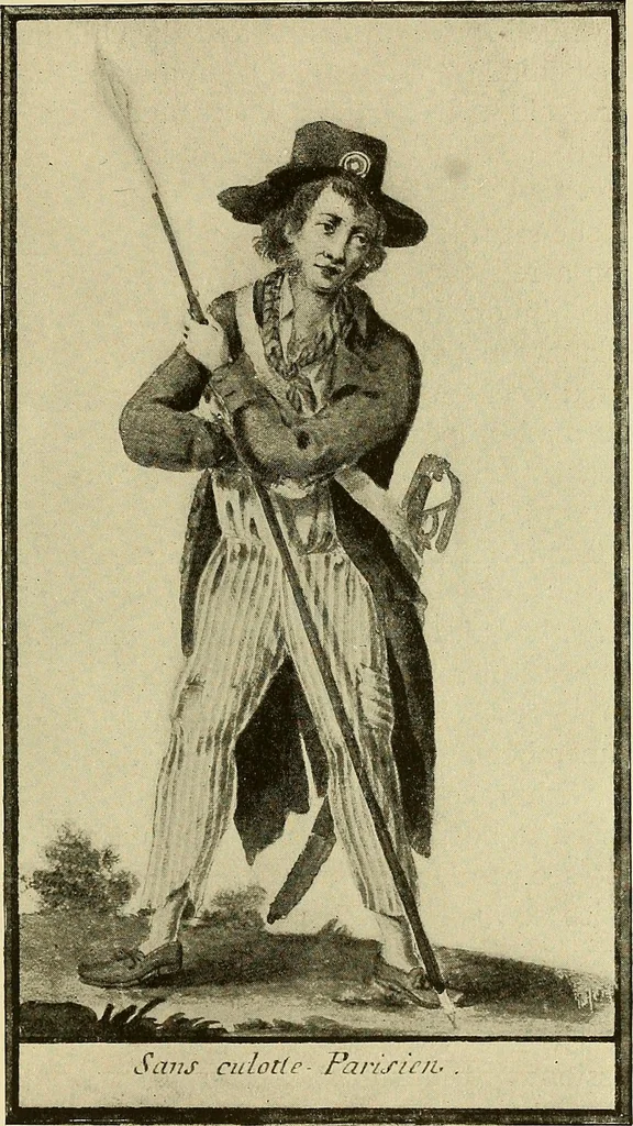 An illustration from Symbol and satire in the French Revolution, 1912, leaf 274