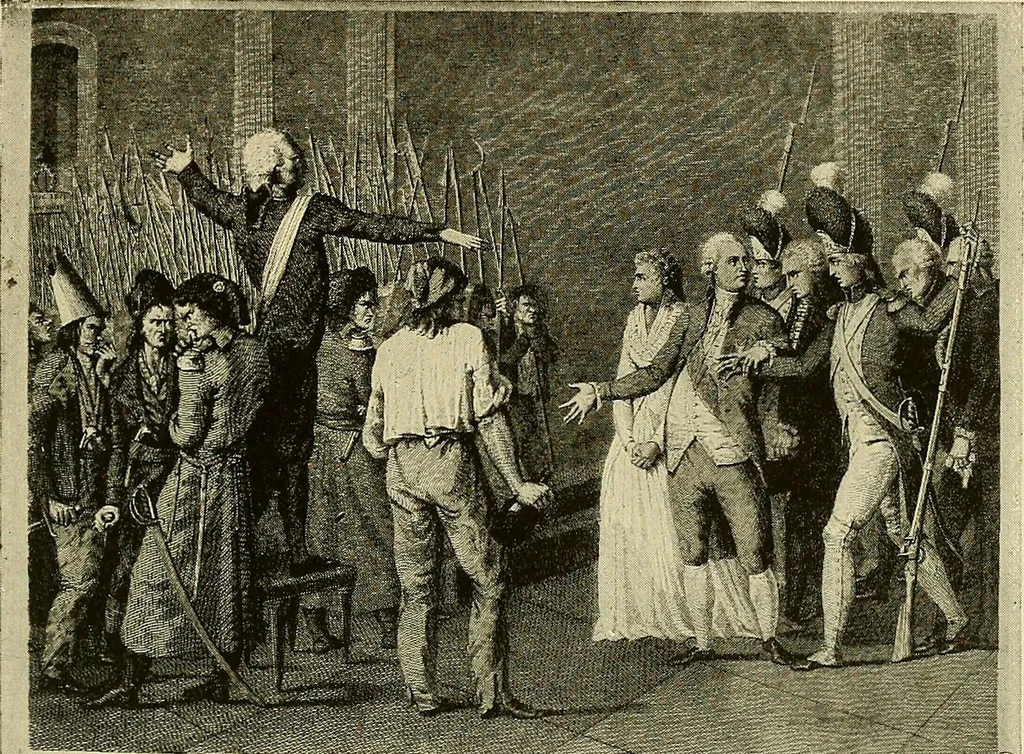An illustration from Symbol and satire in the French Revolution, 1912, leaf 276