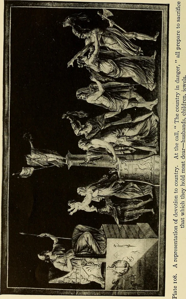 An illustration from Symbol and satire in the French Revolution, 1912, leaf 283