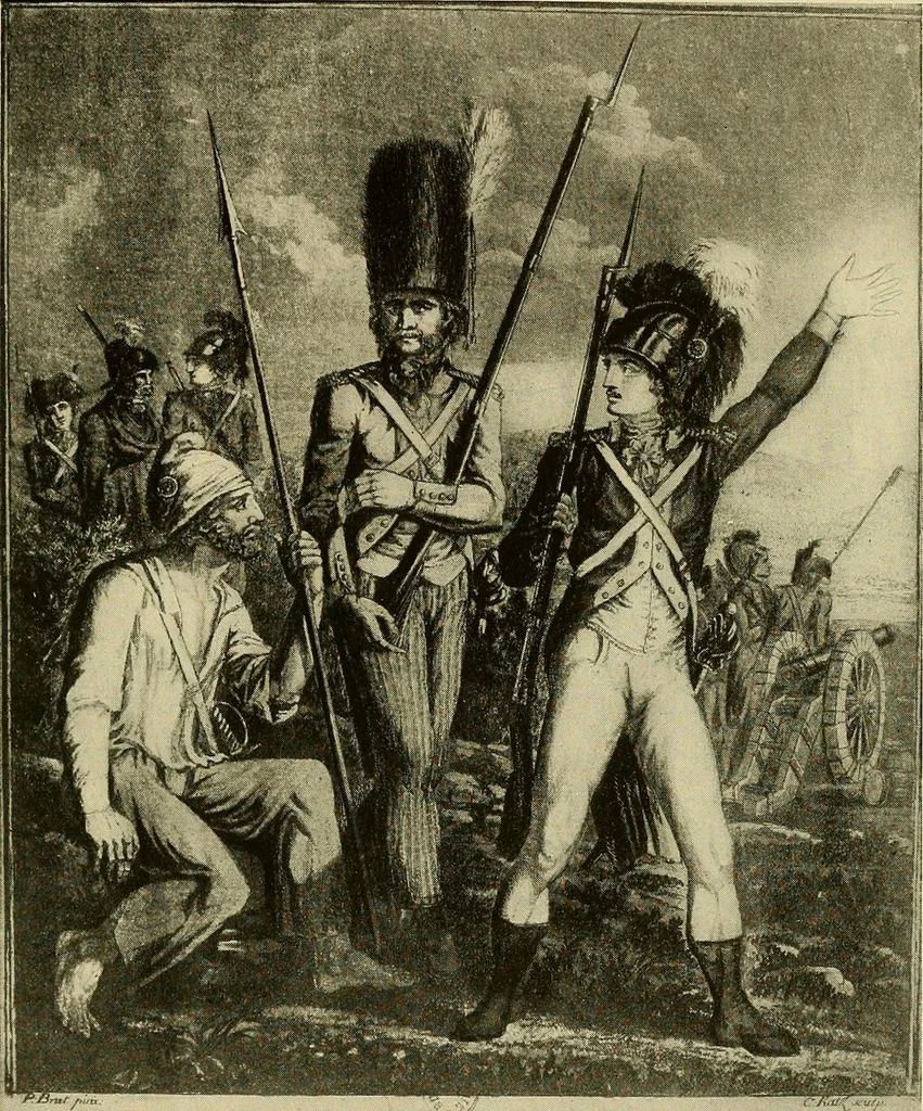 An illustration from Symbol and satire in the French Revolution, 1912, leaf 290