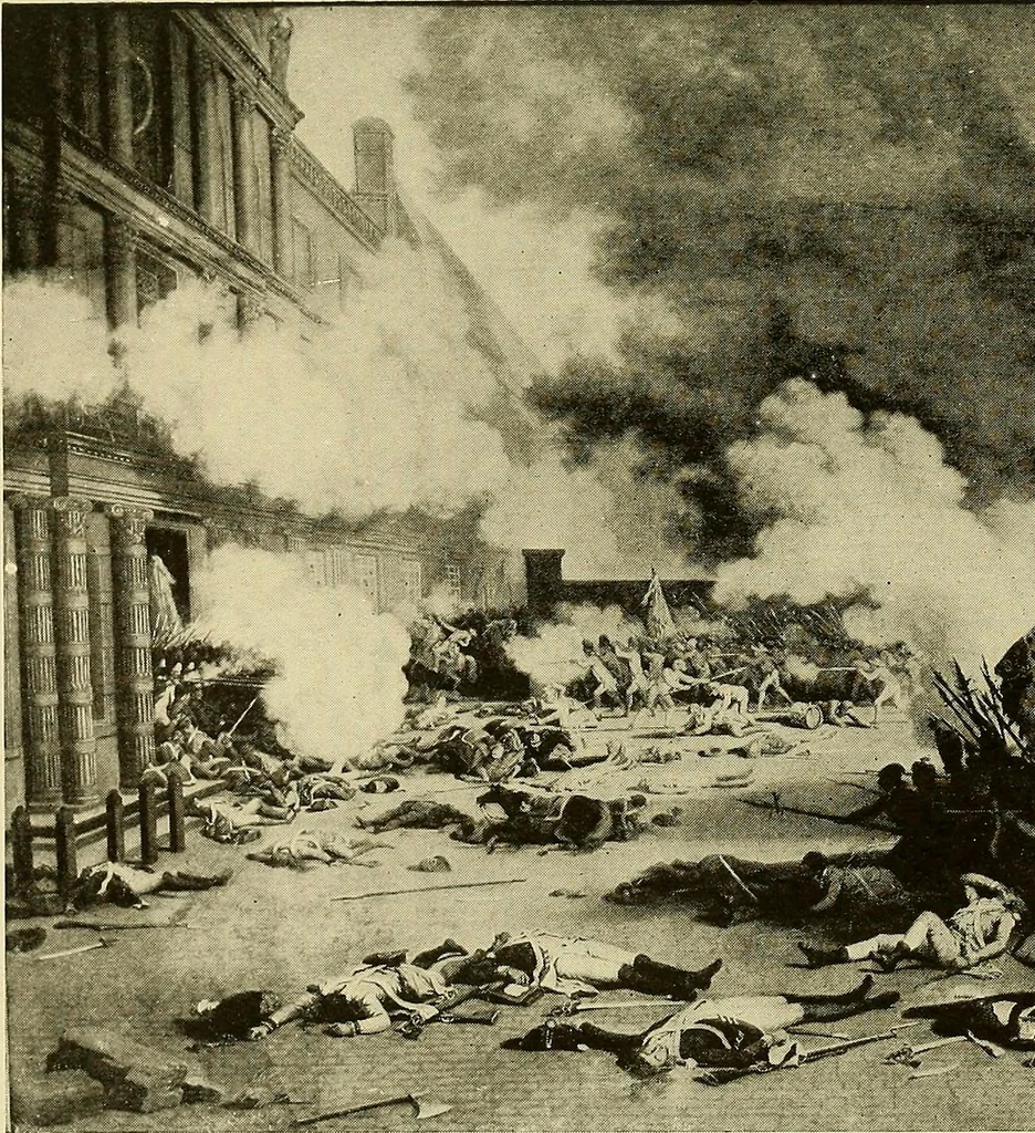 An illustration from Symbol and satire in the French Revolution, 1912, leaf 296