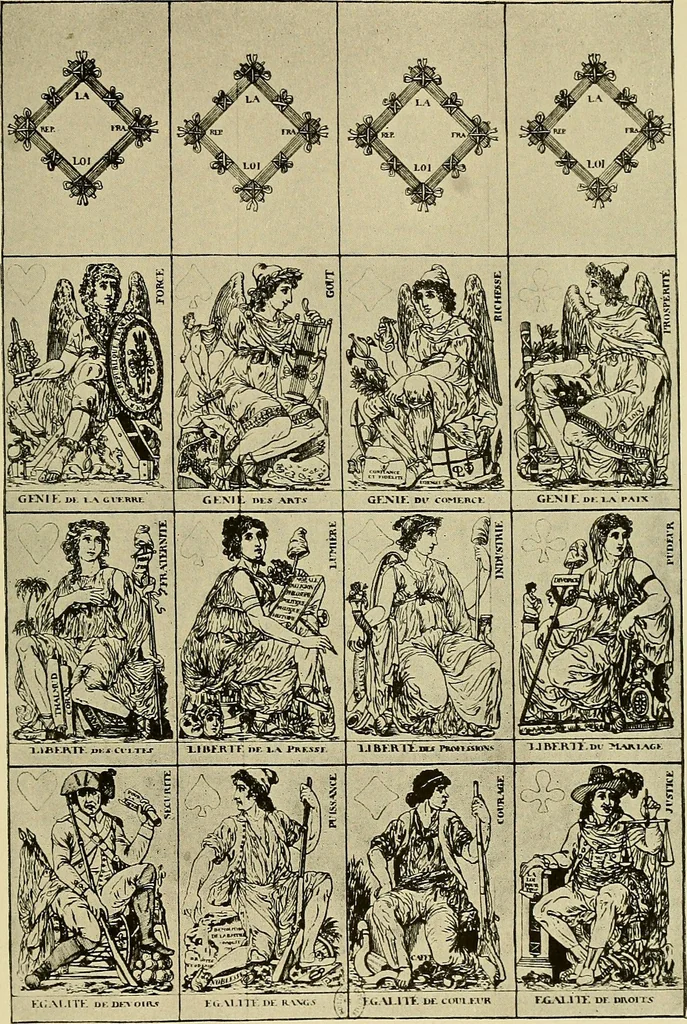 An illustration from Symbol and satire in the French Revolution, 1912, leaf 304