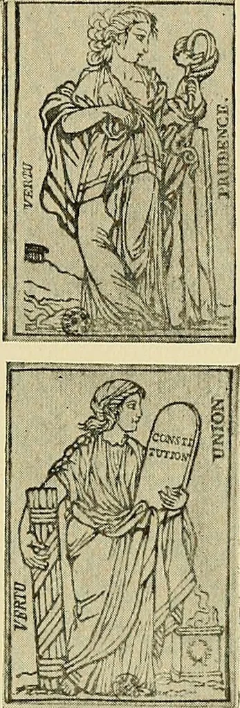 An illustration from Symbol and satire in the French Revolution, 1912, leaf 306