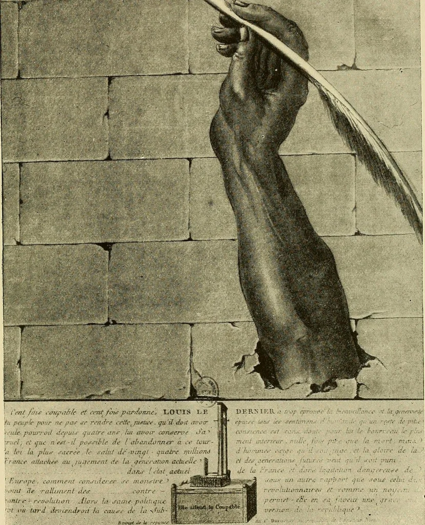 An illustration from Symbol and satire in the French Revolution, 1912, leaf 324