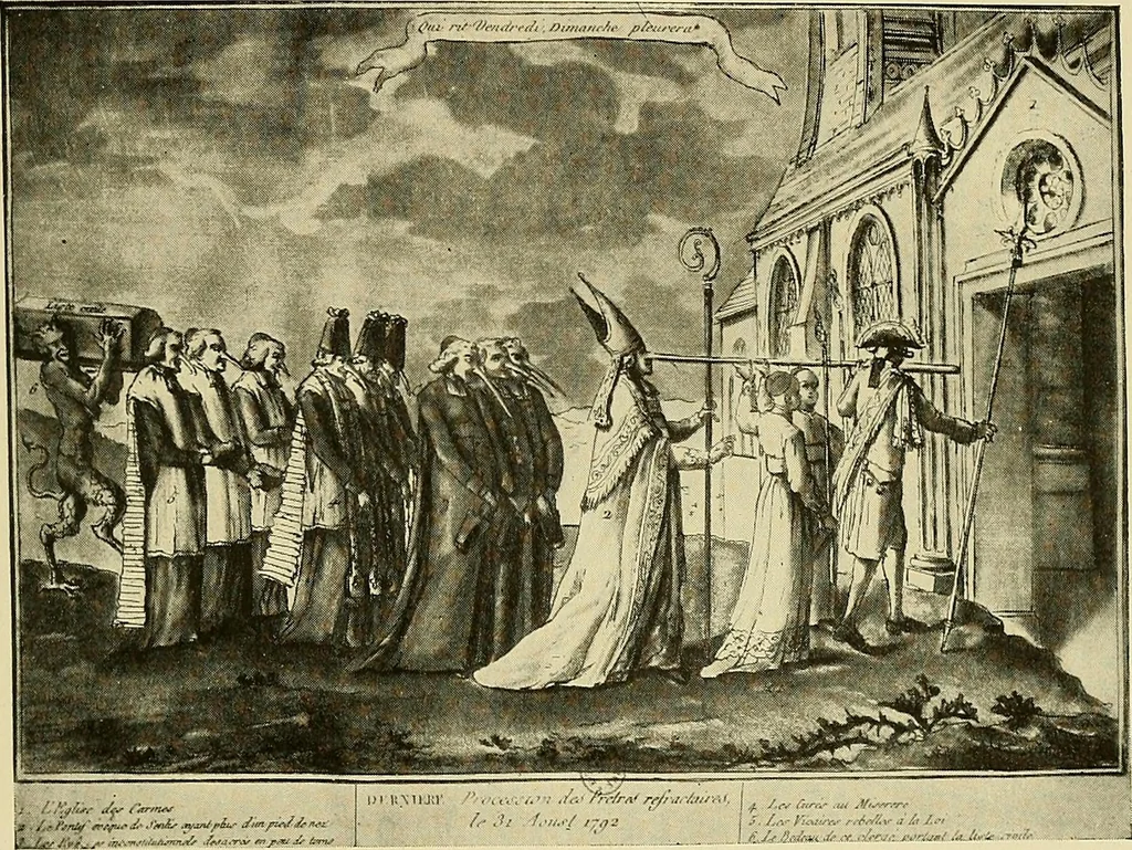 An illustration from Symbol and satire in the French Revolution, 1912, leaf 330