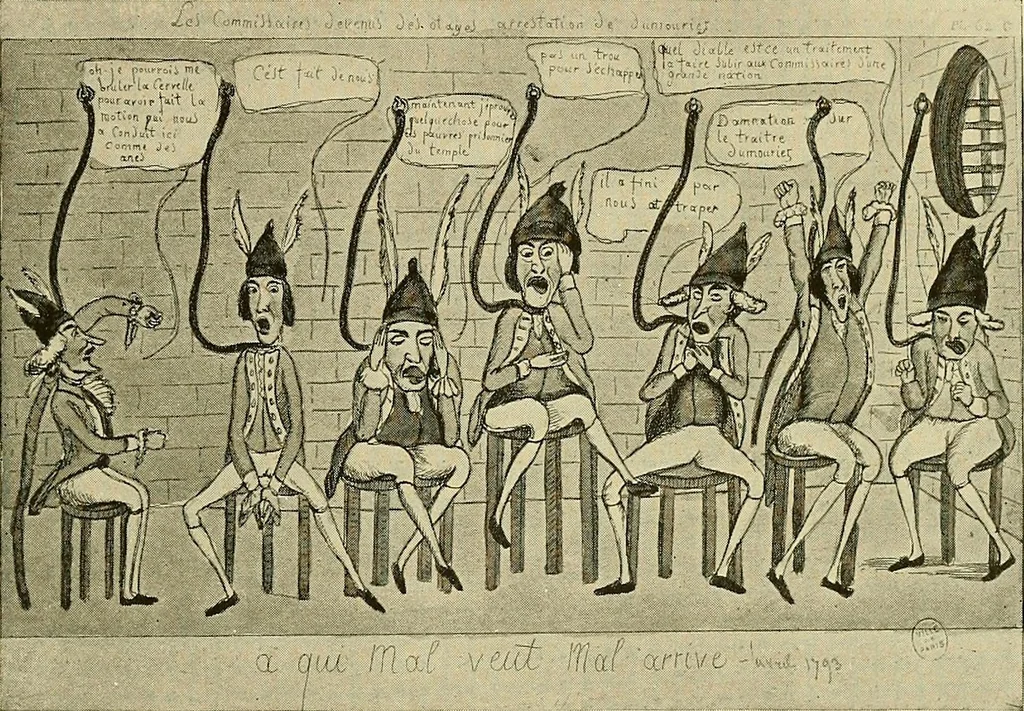 An illustration from Symbol and satire in the French Revolution, 1912, leaf 368