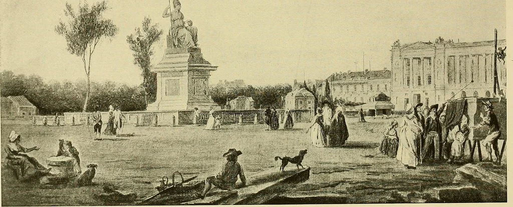 An illustration from Symbol and satire in the French Revolution, 1912, leaf 402