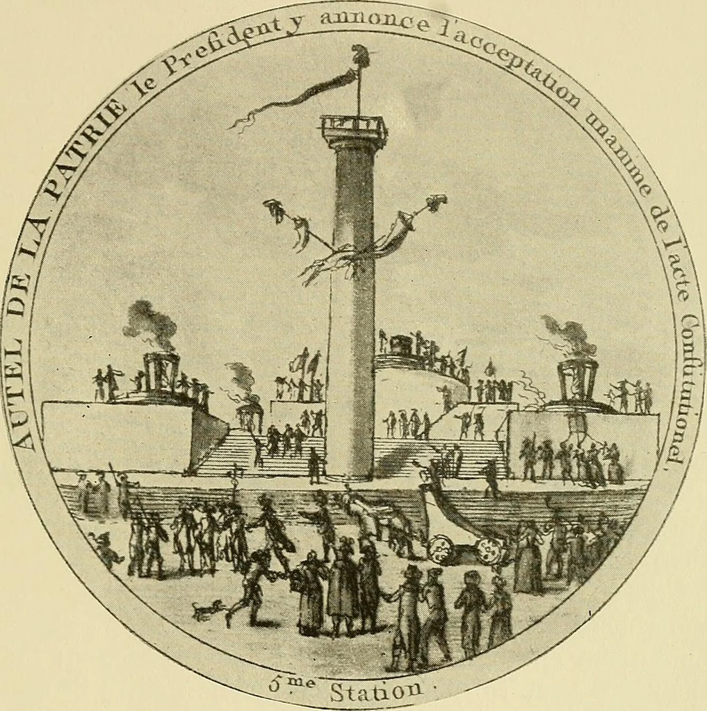 An illustration from Symbol and satire in the French Revolution, 1912, leaf 404