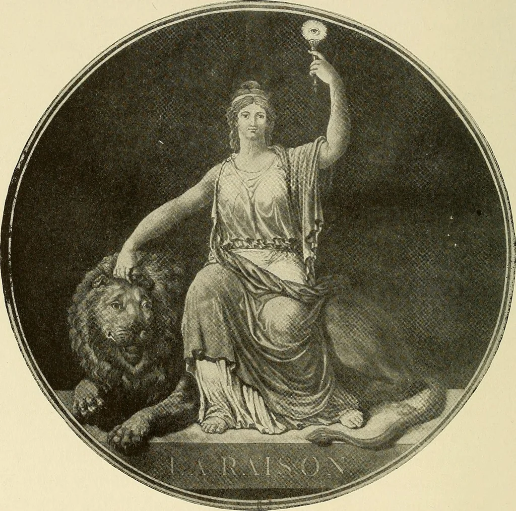 An illustration from Symbol and satire in the French Revolution, 1912, leaf 441