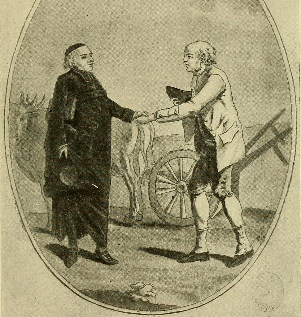 An illustration from Symbol and satire in the French Revolution, 1912, leaf 70