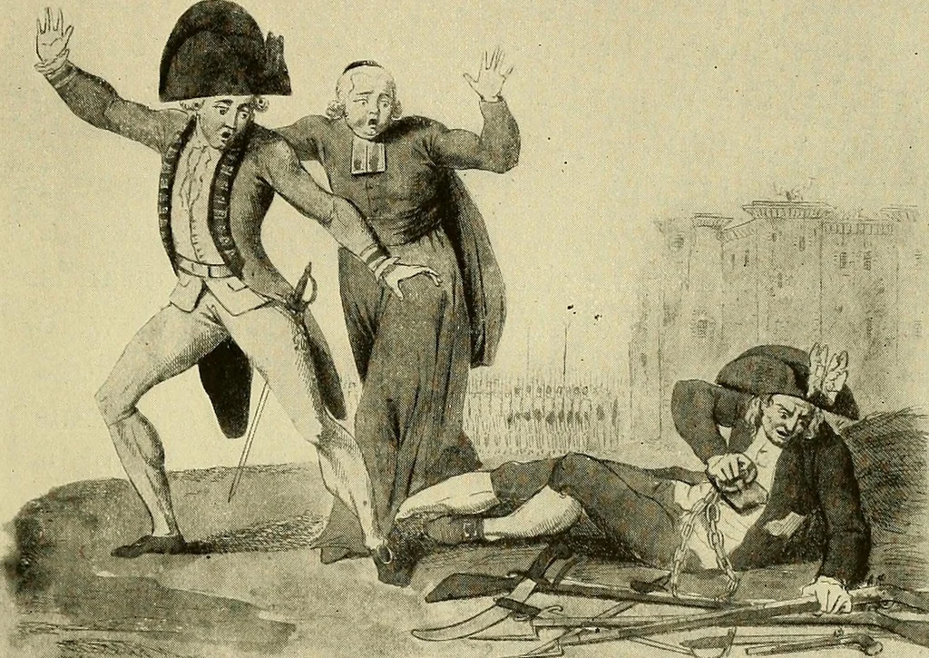 An illustration from Symbol and satire in the French Revolution, 1912, leaf 86