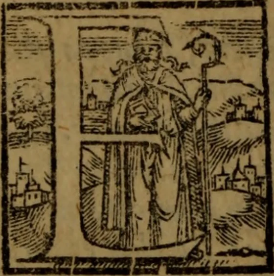 An illustration from Synopsis eorum, quae de balneis, aliisq[ue] miraculis Puteolanis scripta sunt, 1566, leaf 11