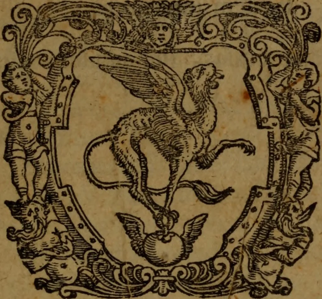 An illustration from Synopsis eorum, quae de balneis, aliisq[ue] miraculis Puteolanis scripta sunt, 1566, leaf 4