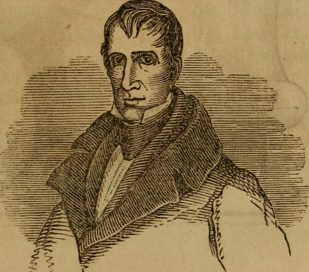 An illustration from Synopsis of phrenology: presenting general principles of the science, a description of the mental organs, and their location; also a combination, showing the manner in which they assist or counteract each other, 1844, leaf 6