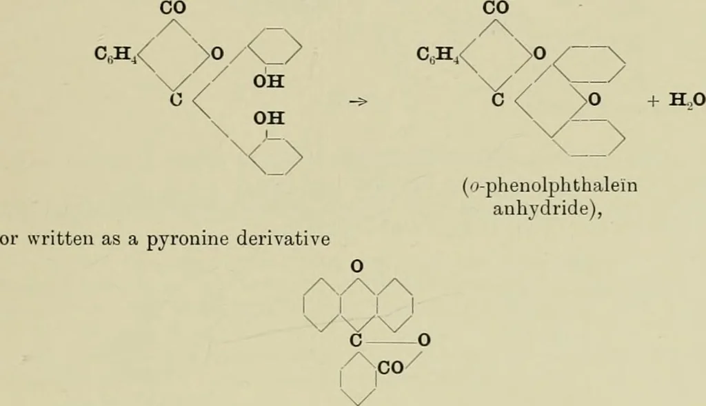 An illustration from The synthetic dyestuffs and the intermediate products from which they are derived, 1905, leaf 116