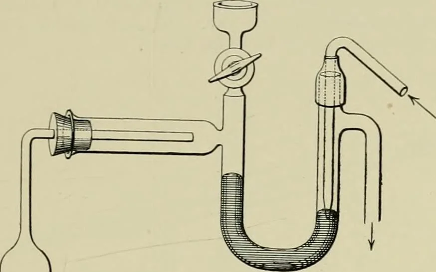An illustration from The synthetic dyestuffs and the intermediate products from which they are derived, 1905, leaf 200