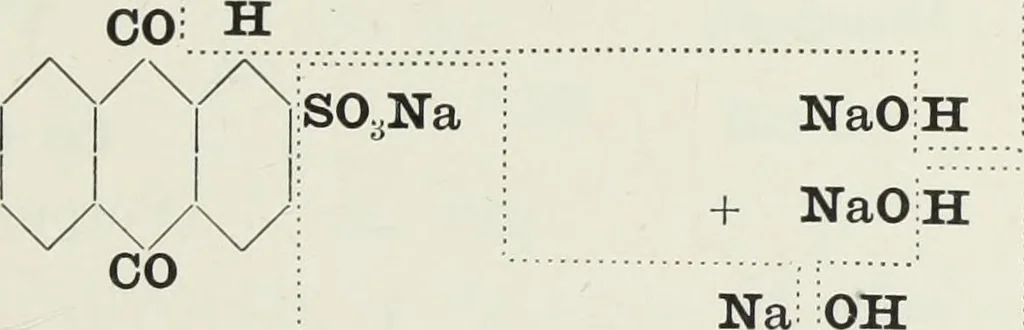 An illustration from The synthetic dyestuffs : and the intermediate products from which they are derived, 1905, leaf 136