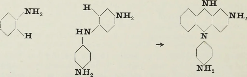 An illustration from The synthetic dyestuffs : and the intermediate products from which they are derived, 1905, leaf 155