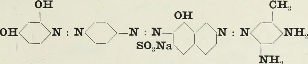 An illustration from The synthetic dyestuffs : and the intermediate products from which they are derived, 1905, leaf 258