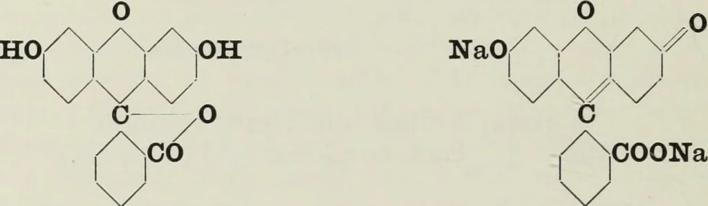 An illustration from The synthetic dyestuffs : and the intermediate products from which they are derived, 1905, leaf 269