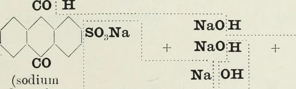 An illustration from The synthetic dyestuffs : and the intermediate products from which they are derived, 1905, leaf 274