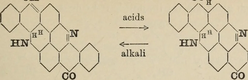 An illustration from The synthetic dyestuffs and the intermediate products from which they are derived, 1920, leaf 160