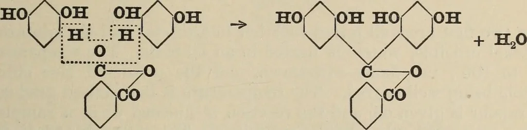An illustration from The synthetic dyestuffs and the intermediate products from which they are derived, 1920, leaf 304