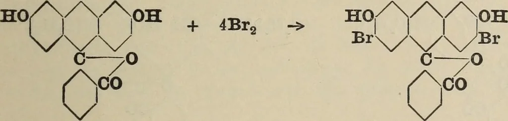 An illustration from The synthetic dyestuffs and the intermediate products from which they are derived, 1920, leaf 304