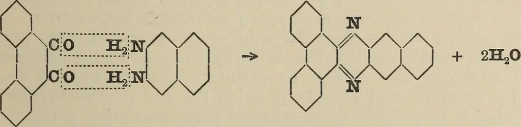 An illustration from The synthetic dyestuffs and the intermediate products from which they are derived, 1920, leaf 360