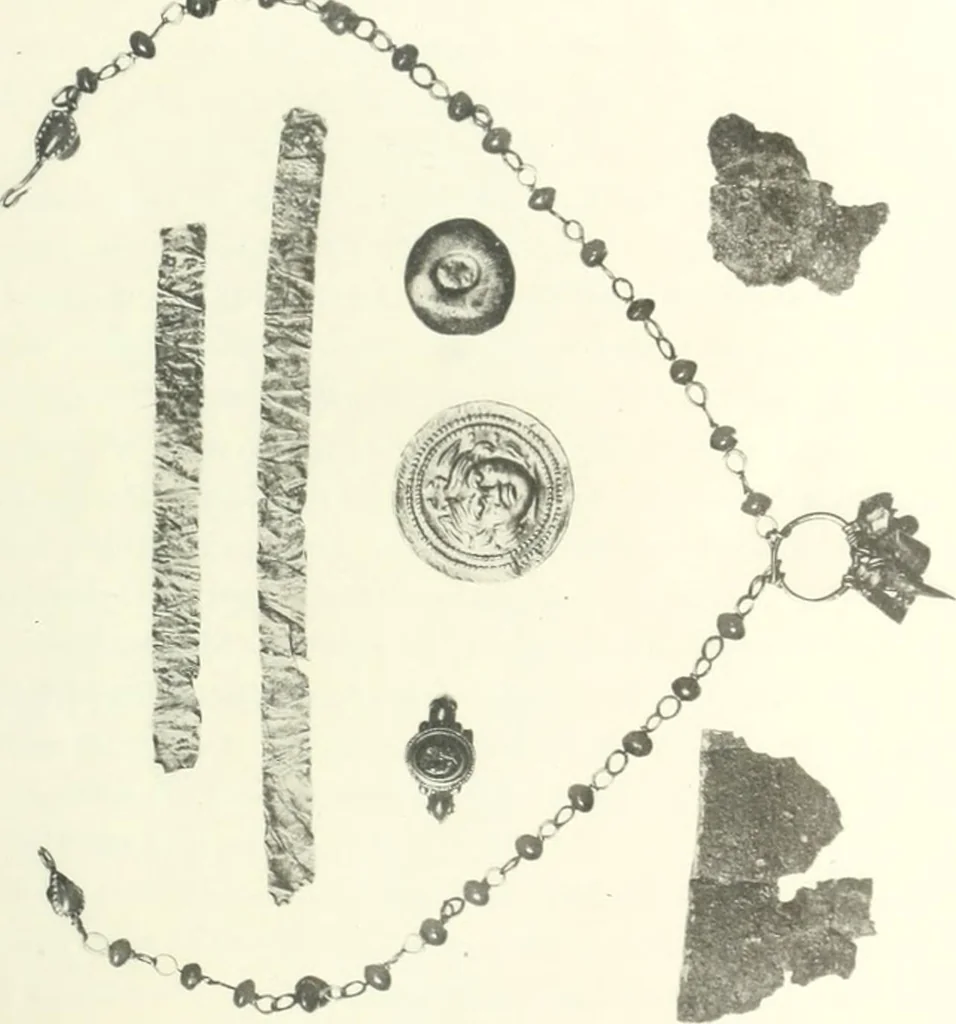 An illustration from Syria, 1920, leaf 124