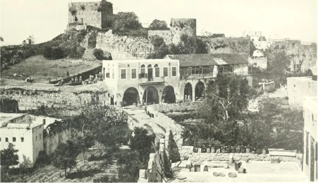 An illustration from Syria, 1920, leaf 134