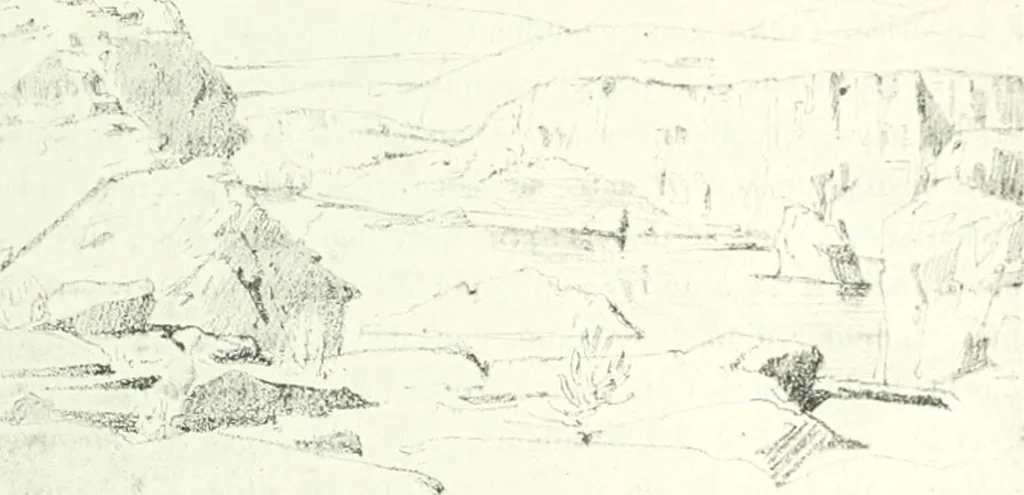 An illustration from Syria, 1920, leaf 196