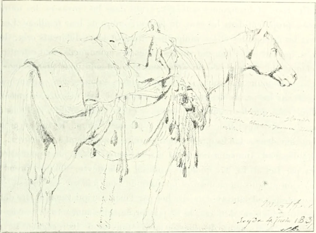 An illustration from Syria, 1920, leaf 202