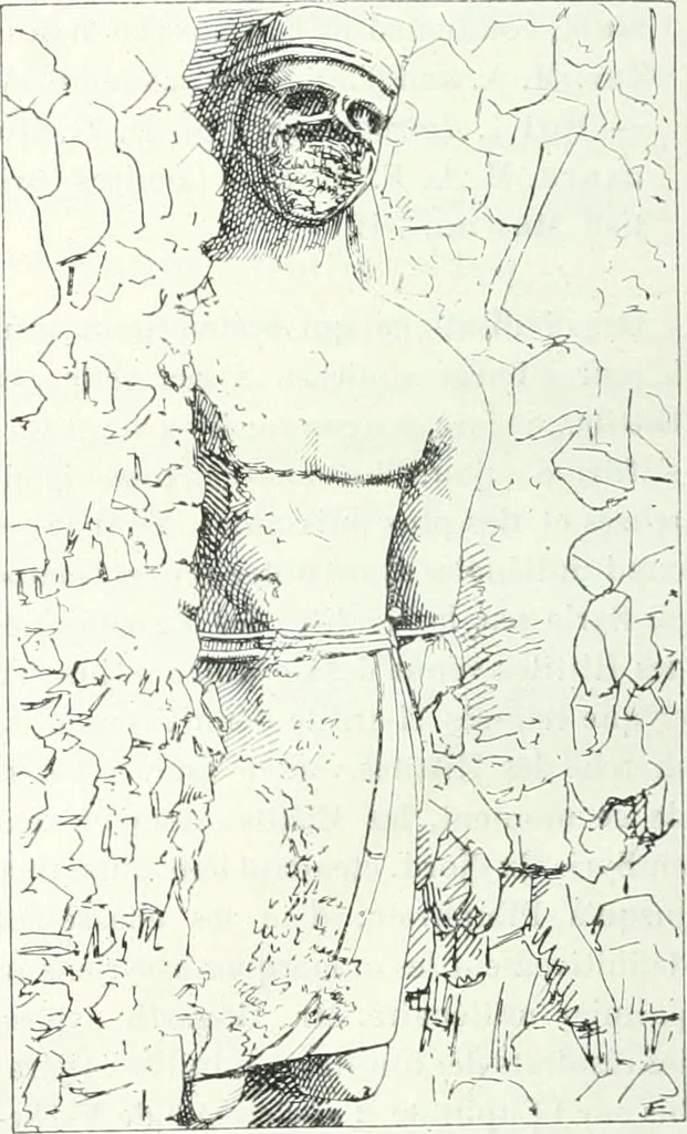 An illustration from Syria, 1920, leaf 205
