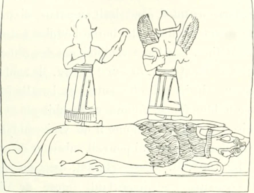 An illustration from Syria, 1920, leaf 336